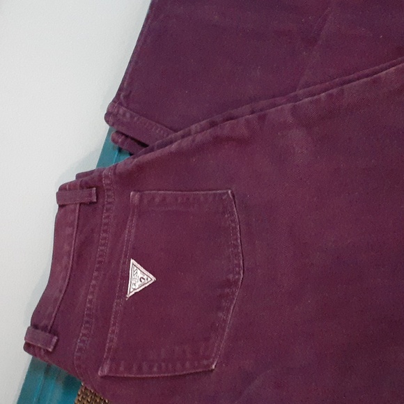 ladies plum color guess Jean's  never worn! - Picture 2 of 8